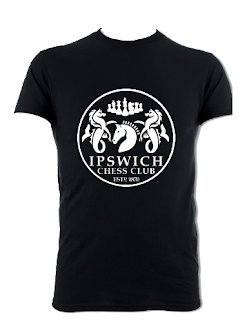 Ipswich Chess Club - Black T-Shirt