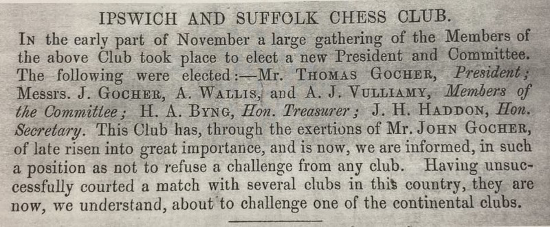 Ipswich Chess Club - Gallery